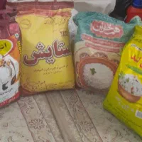۴ کیسه ۱۰ کیلویی برنج هندی زیر قیمت بازار
