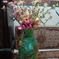 گل و گلدان زیبا