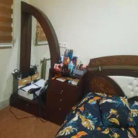 سرویس خواب دونفره در حد نو|تخت و سرویس خواب|شهرکرد, |دیوار