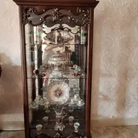 بوفه منبت دکور تمام چوب گردو