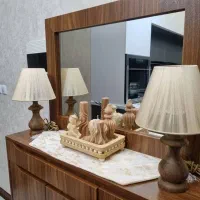 آباژور چوبی رومیزی