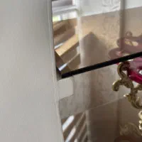 ویترین دو تیکه سفید زیبا|بوفه، ویترین، کنسول|رشت, کوی عرفان|دیوار