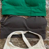 نیم تنه 9تا سفید سبز طوسی