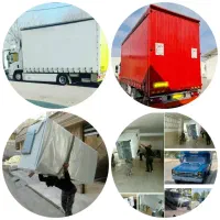 باربری نیسان وانت حمل یخچال ساید کارگر خالی بابیمه