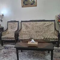 سرویس مبلمان استیل ۹ نفره