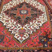 یک جفت فرش مهران تمیز کارکرده
