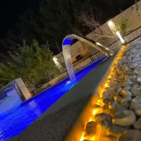ابنما نازل کرتین استخر استیل قوسی کبری حلزون دلفین