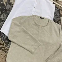 مانتو جین و ست شومیزشلوار نونو|لباس|قم, علی آباد سعدگان|دیوار