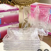 ظروف پذیرایی کریستال ژاپن درحد نو بدون جعبه