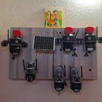 دوربین های وایرلس سیمکارتی با پنل خورشیدی