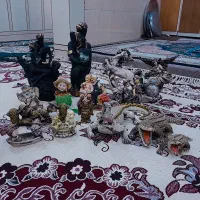 مجسمه و عروسک در سوسنگرد.|مجسمه، تندیس، ماکت|سوسنگرد, |دیوار