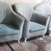 مبل راحتی هفت نفره|مبلمان خانگی و میز عسلی|کرج, محمد آباد|دیوار