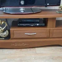 میز تلویزیون تمام چوب