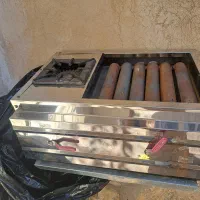 کباب پز نو ۶ شعله با پلوپز