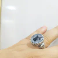 انگشتر نقره سنگ شجر|جواهرات|علی‌آباد کتول, |دیوار