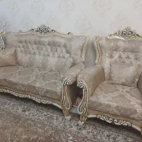 مبل ۹ نفره یک دانه میز و ۲ عسلی به علت جابه جایی|مبلمان خانگی و میز عسلی|تهران, آشتیانی|دیوار