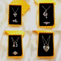 گردنبند و انگشتر فانتزی ست دارای مدل های مختلف|بدلیجات|قم, ارم|دیوار