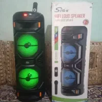 اسپیکر شارژی همراه میکروفن شارژی بیسیم