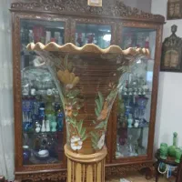 گلدان سایز بزرگ سفالی ۷۰ سانت قدیمی|کلکسیون اشیاء عتیقه|بابلسر, |دیوار
