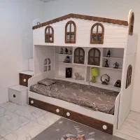 میزتحریر تخت کمد ویترین|تخت و صندلی بچه|چهاردانگه (تهران), |دیوار