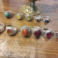 انگشتر نقره ۱۵۰ گرم