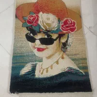 قالیچه|تابلو فرش|بجنورد, |دیوار