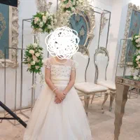 پیراهن مجلسی دخترانه باتورسر ۷تا۸سال
