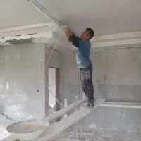 پیمانکاری ساختمان گچ کاری وپودر سیمان|خدمات پیشه و مهارت|آمل, |دیوار