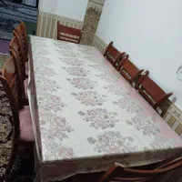 میز غذاخوری ۸نفره تمیز وشیک|میز و صندلی غذاخوری|نورآباد ممسنی, |دیوار