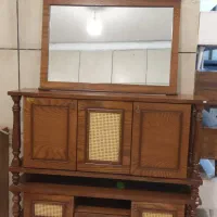 آینه کنسول مدرن|بوفه، ویترین، کنسول|تربتحیدریه, کاشانی|دیوار