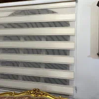 پرده زبرا اورجینال ترک در حد نو|پرده، رانر، رومیزی|تهران, شهرک امید|دیوار