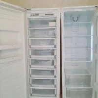 یخچال دوقلو سینجردرحدجهیزیه یخساز اتومات شهری|یخچال و فریزر|خاوران, |دیوار