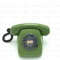 تلفن قدیمی آلمانی کاملا سالم و نو|کلکسیون اشیاء عتیقه|بردسکن, |دیوار