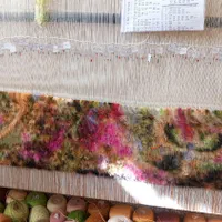 تابلو فرش دستبافت ابریشمی|تابلو فرش|نجف‌آباد, گلدشت|دیوار