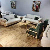 چند دست مبل اماده راحتی تخت خواب شو|مبلمان خانگی و میز عسلی|مشکیندشت, |دیوار