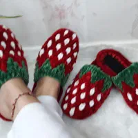 پاپوش  دست بافت سایز ۳۸ و ۳۹|کیف، کفش، کمربند|هشتگرد, شهرک گلخانه|دیوار