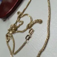 گوشواره و زنجیر طلا|جواهرات|ایلام, |دیوار