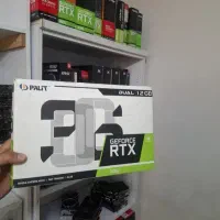 کارت گرافیک rtx 3060 palit پیچ پلمپ با کارتن درحد