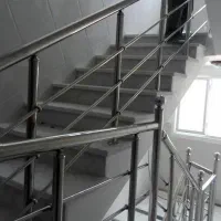 نصب واجرای نرده استیل ساده و مهندسی چکی ... نقدی