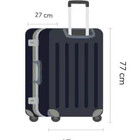 چمدان|کیف، کفش، کمربند|قم, چهل درخت‎|دیوار