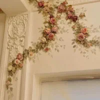 اجرای پتینه، گچبری مدرن، نقاشی دیواری و اتاق کودک|خدمات پیشه و مهارت|اردبیل, |دیوار