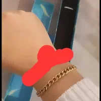دستبند طلا کارتیر سالم و تمیز