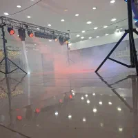 نورپردازی، محوطه‌ آرایی و پیست رقص مجالس