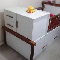 سرویس کامل تخت نوزاد|تخت و سرویس خواب|اراک, |دیوار