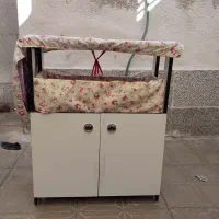 میزچرخ خیاطی و اتو