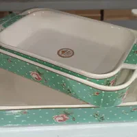 ست سه تایی تابه چینی|ظروف سرو و پذیرایی|شیراز, انجیر|دیوار