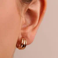 گوشواره طرح طلا