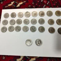 سکه قدیمی|کلکسیون سکه، تمبر، اسکناس|میانه, |دیوار