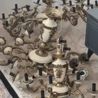 لوستر تمام برنجی
