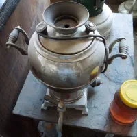 سماور برقی برنجی|کلکسیون اشیاء عتیقه|کاشان, راوند|دیوار